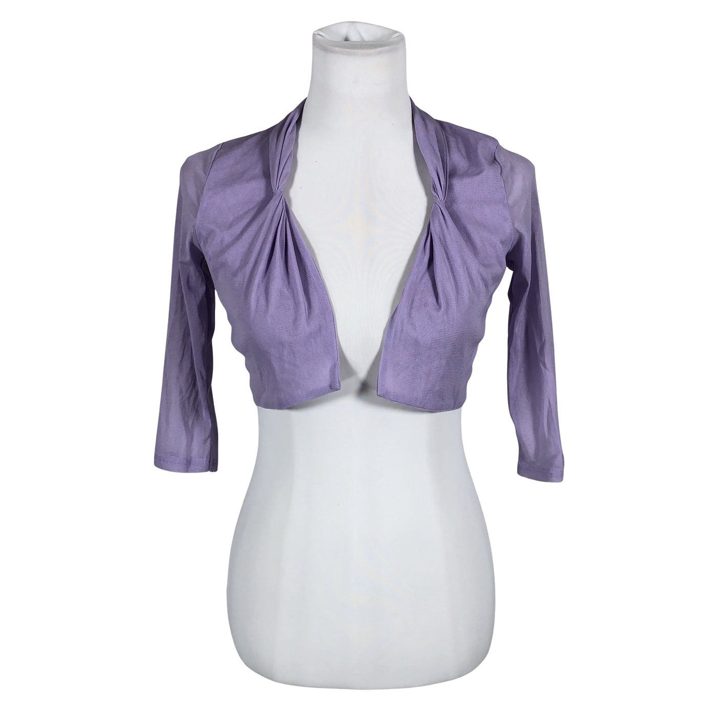 Unisex Esprit - Evening bolero jacket, size 34 - Violet (1)