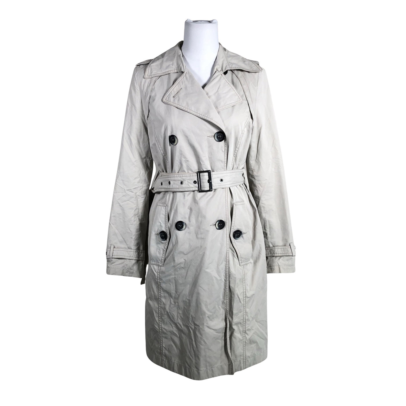 Unisex S.T.I - Trench coat, size 36 - Gray (1)