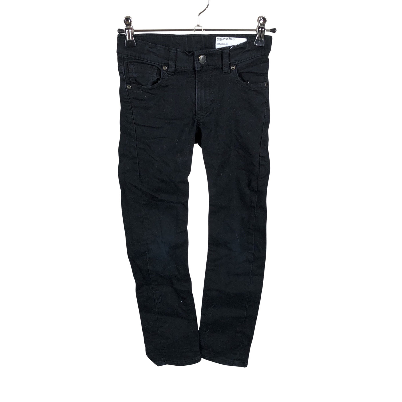 Unisex Polarn O. Pyret - Jeans, size 122 - 128 - Black (1)