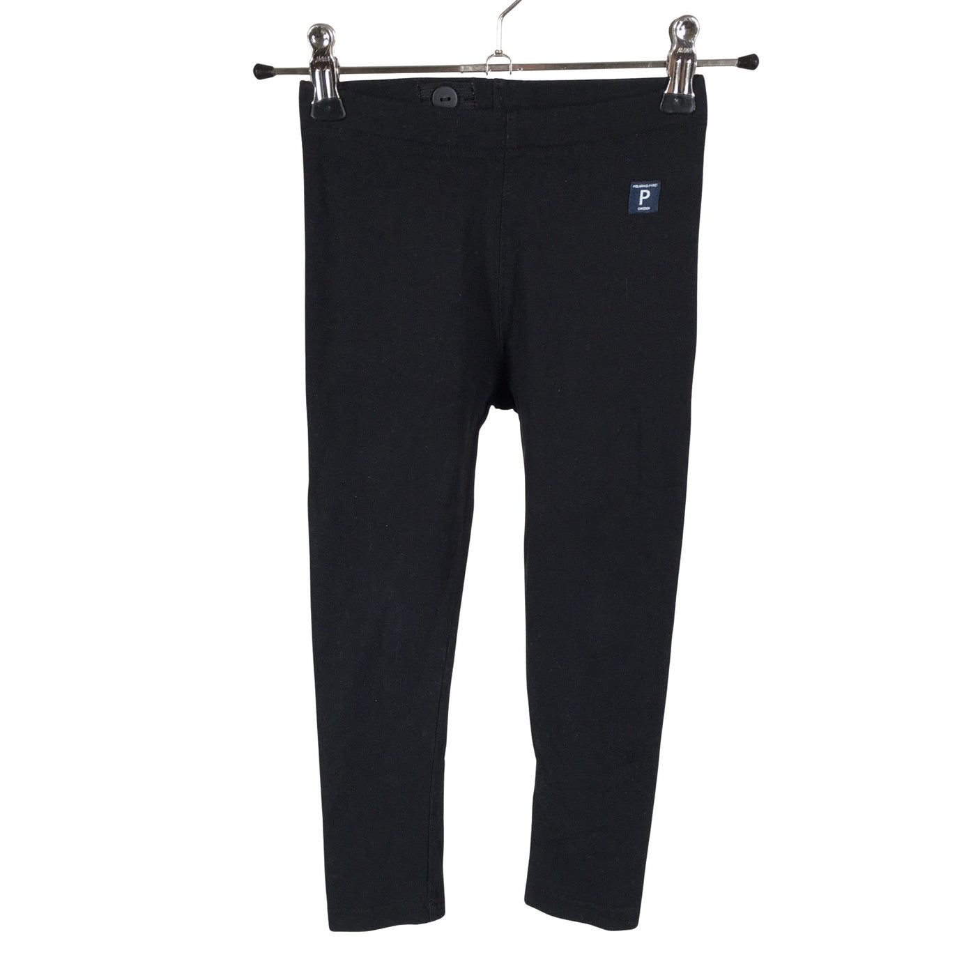 Unisex Polarn O. Pyret - Leggings, size 104 - 110 - Black (1)