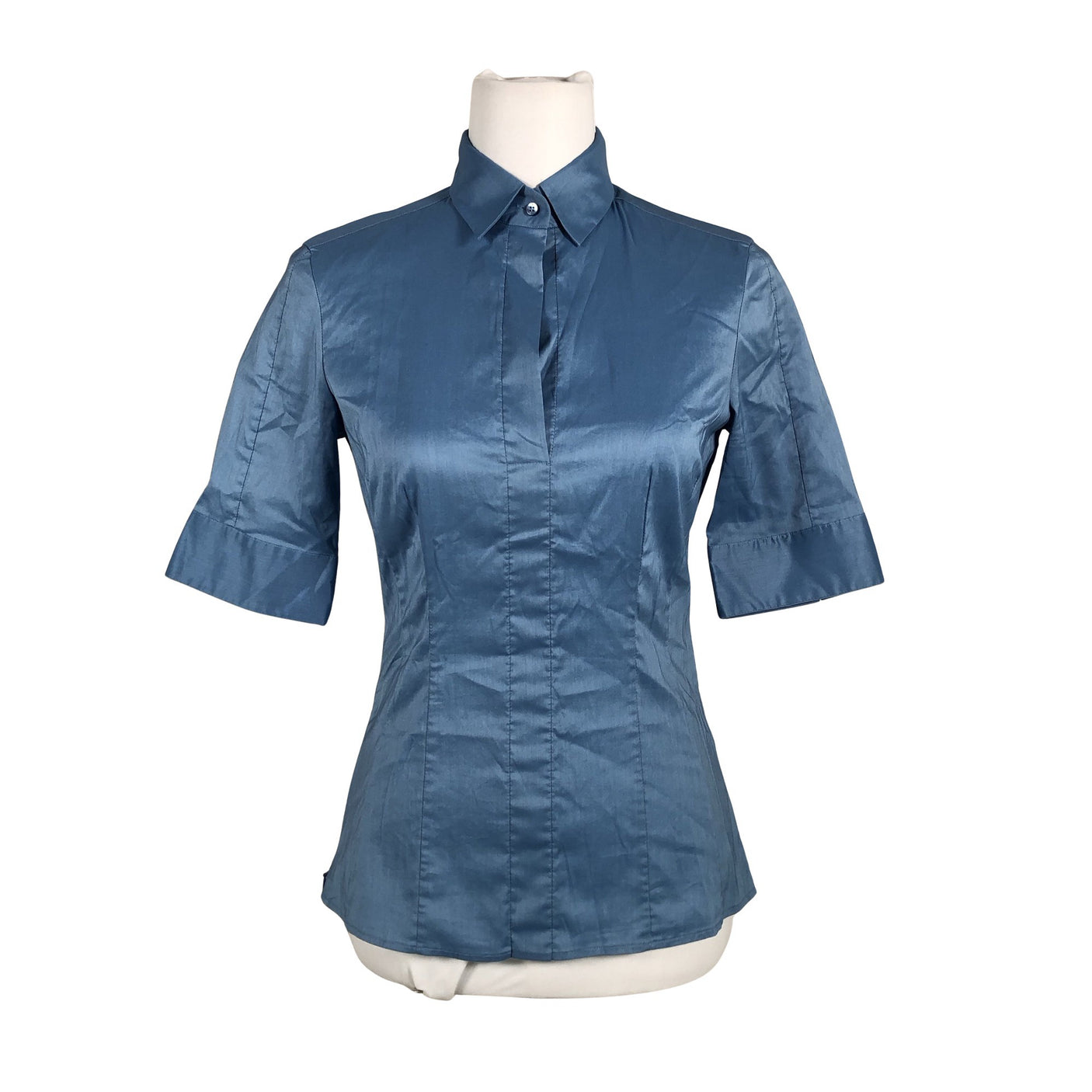 Unisex Hugo Boss - Collared shirt, size 36 - Blue (1)