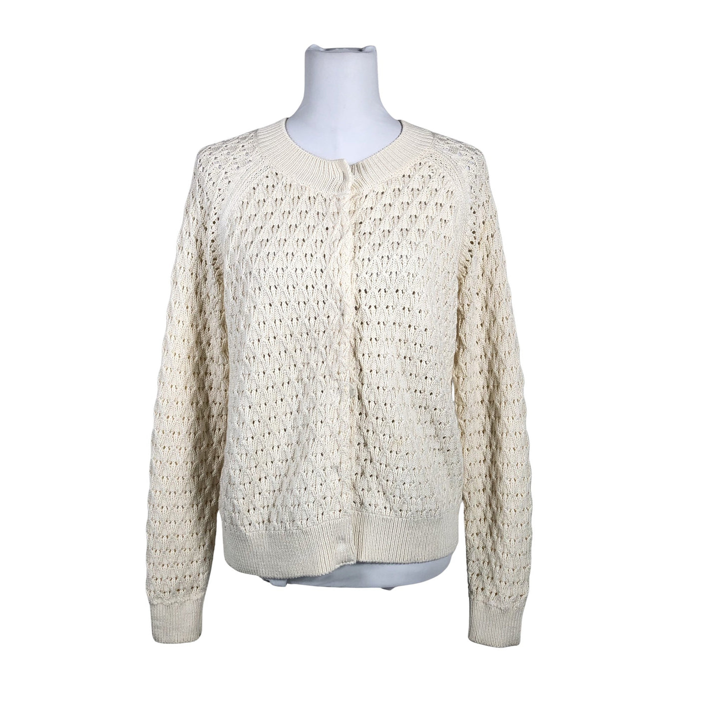 Unisex Jackpot - Cardigan, size 40 - Natural white (1)