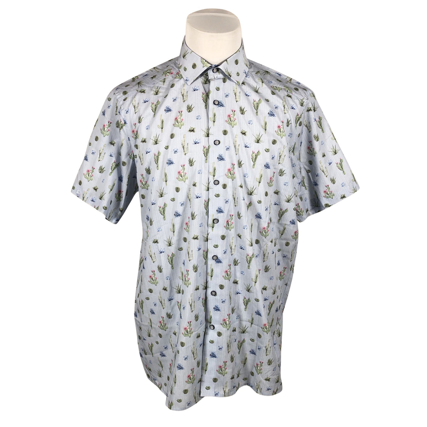 Unisex Olymp - Collared shirt, size XL - Blue (1)