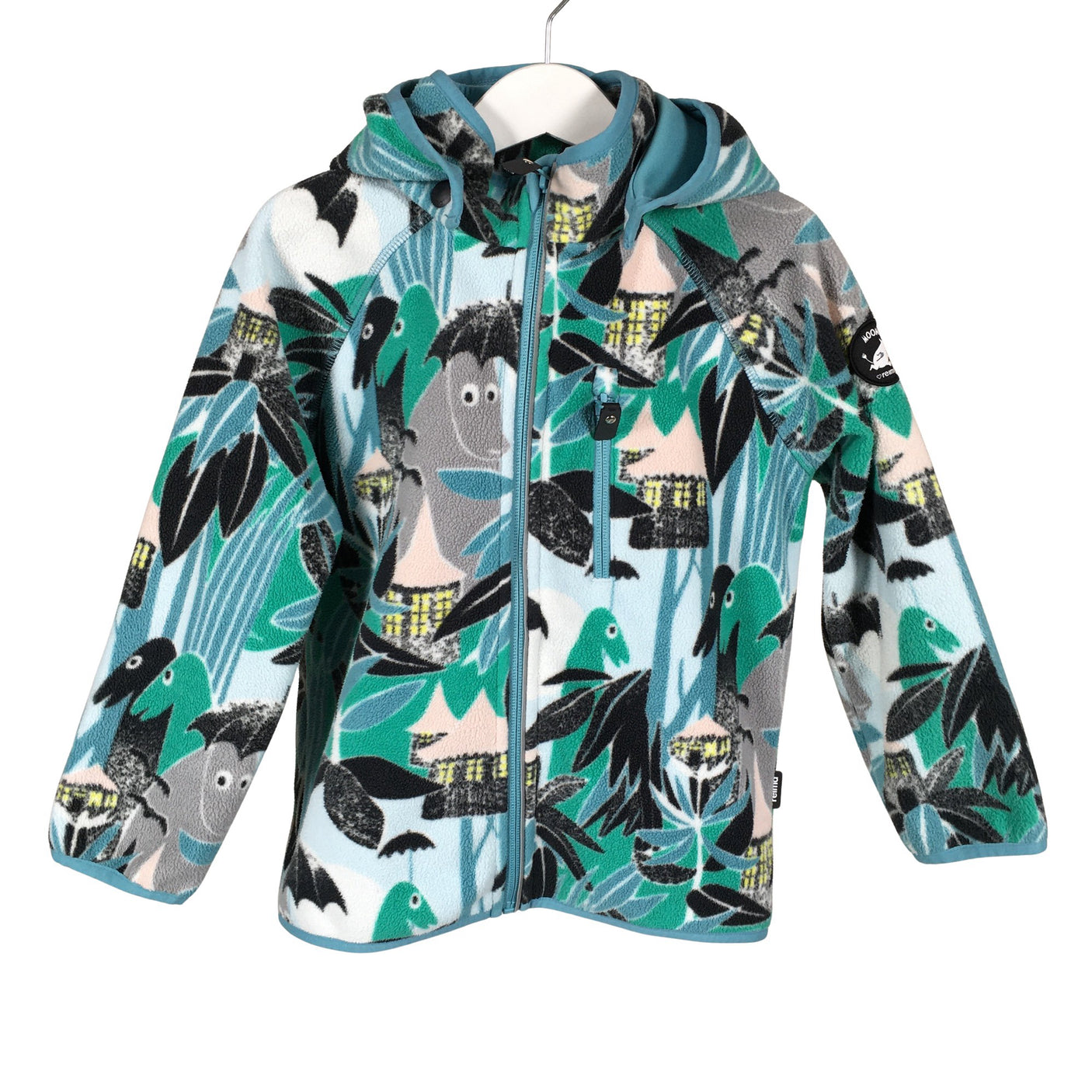 Unisex Reima - Fleece jacket, size 98 - 104 - Light blue (1)