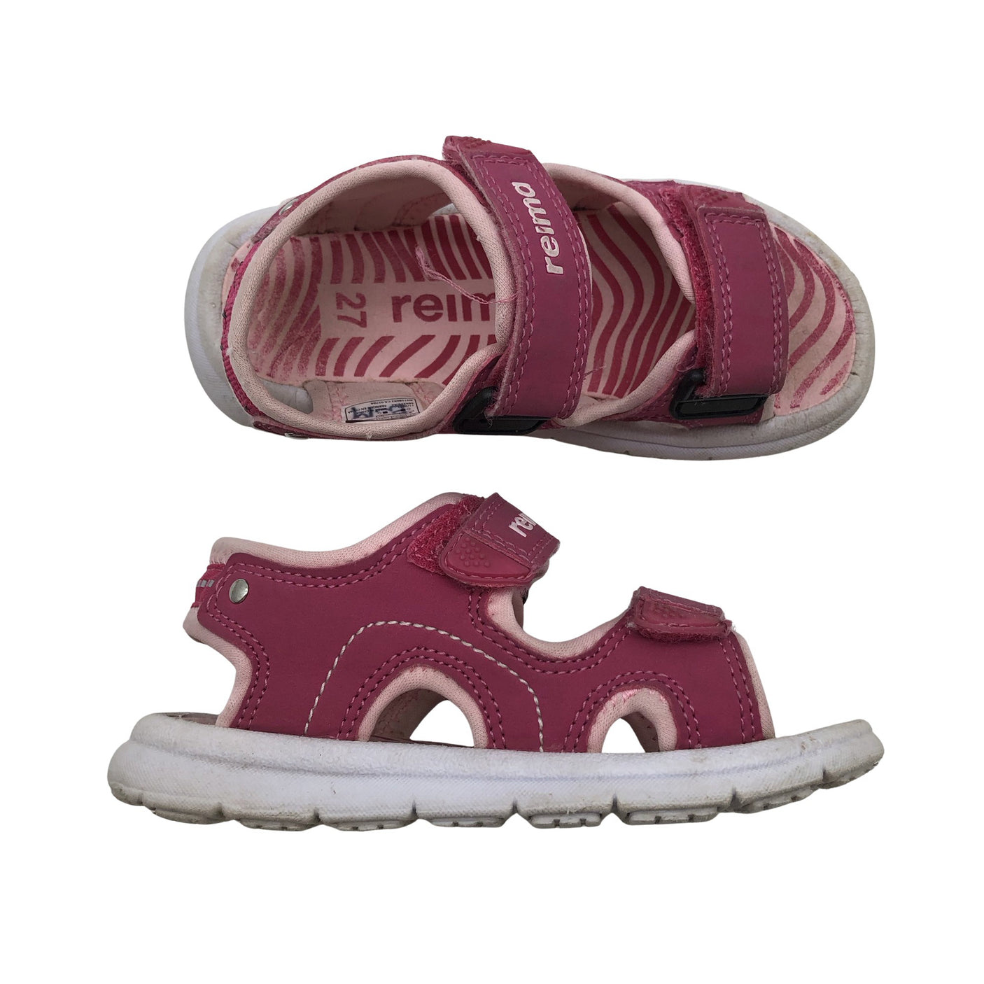 Unisex Reima - Sandals, size 27 - Light pink (1)