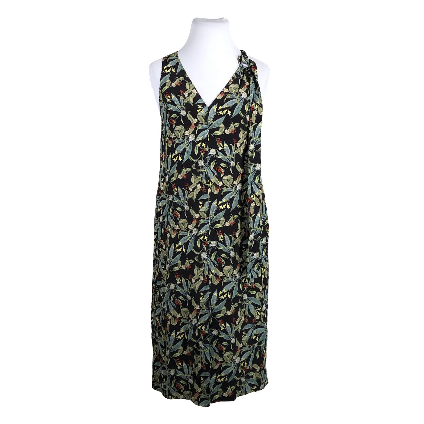 Unisex Tiger of Sweden - Schiffon dress, size 42 - Black (1)