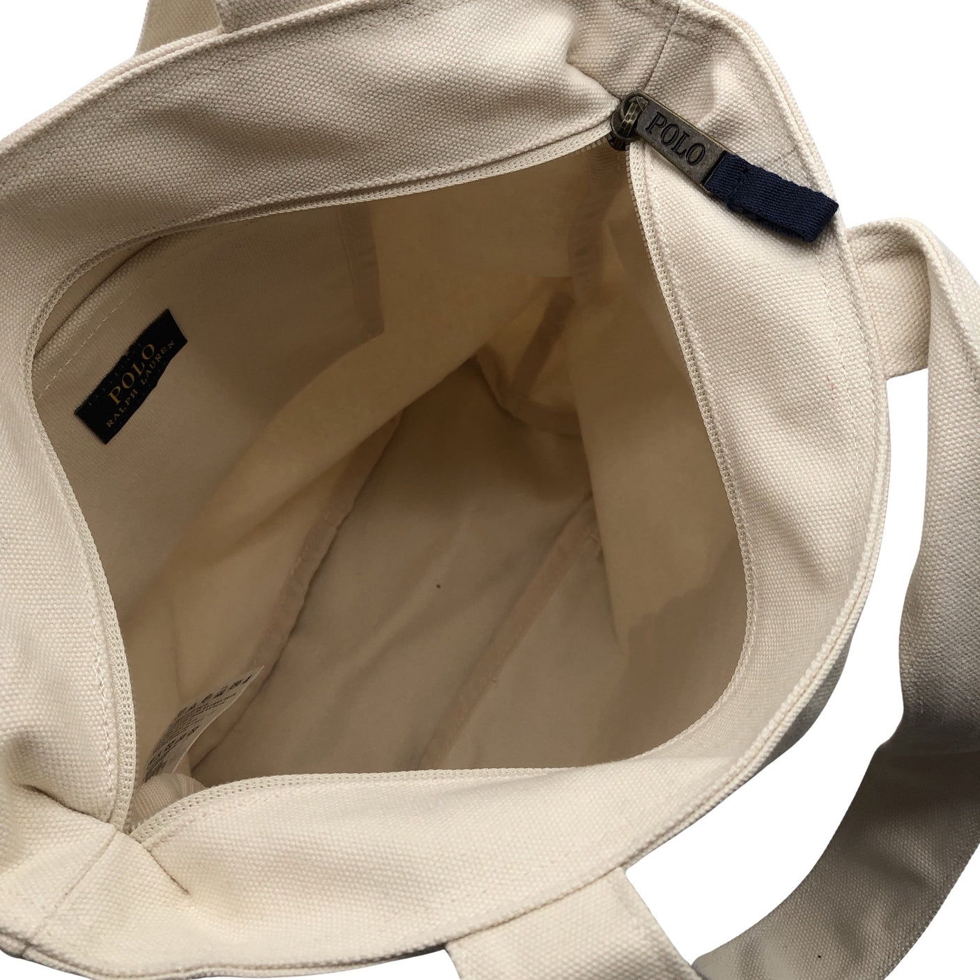 Unisex Polo Ralph Lauren - Handbag, size Midi - Beige (2)