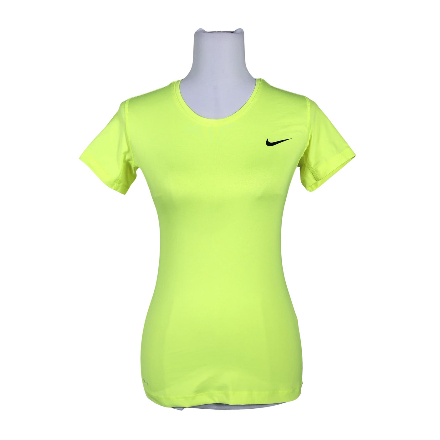 Unisex Nike - Sports shirt, short sleeve, size 38 - Yellow (1)