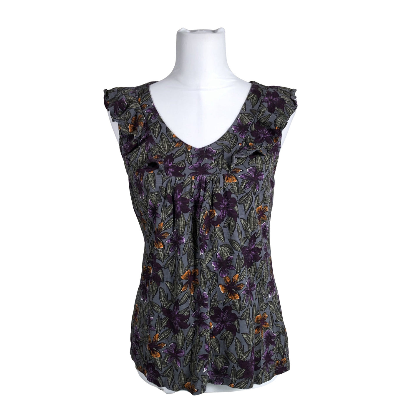 Unisex Fat Face - Tricot tank top, size 38 - Gray (1)