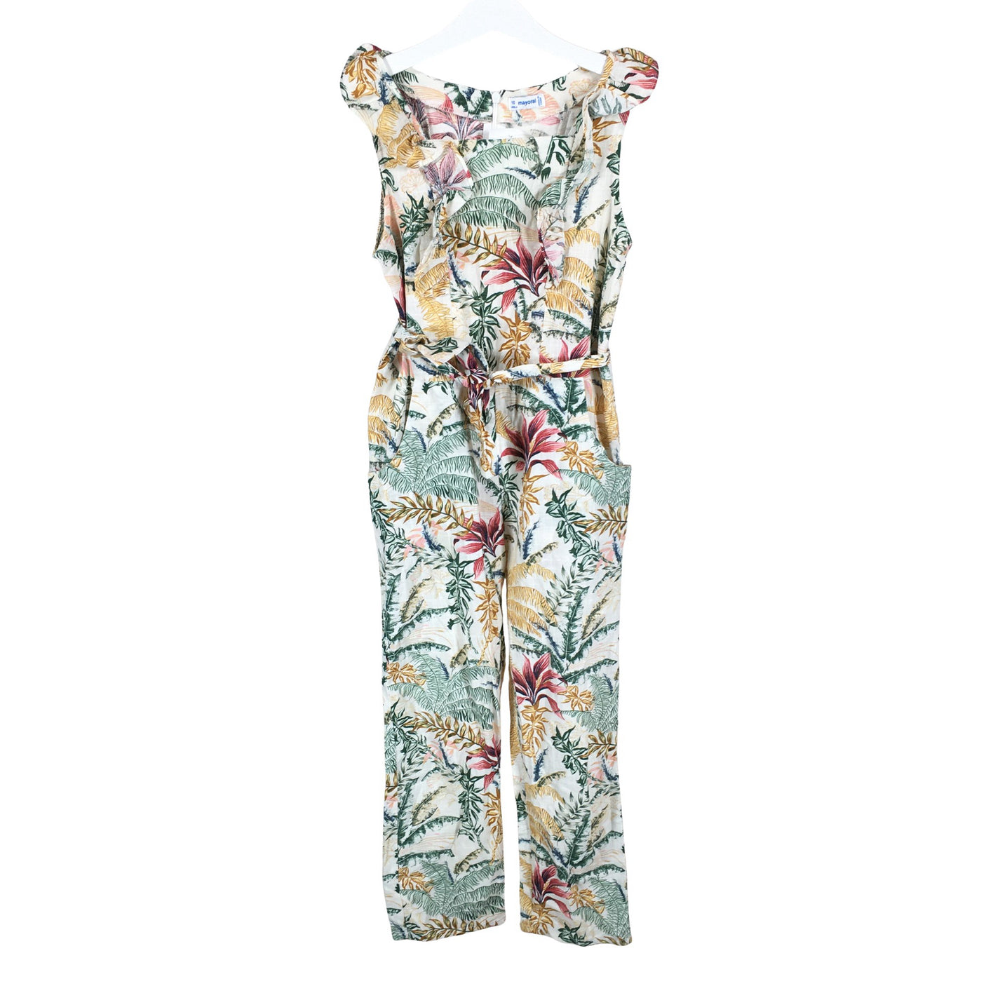 Unisex Mayoral - Overalls, size 134 - 140 - Natural white (1)