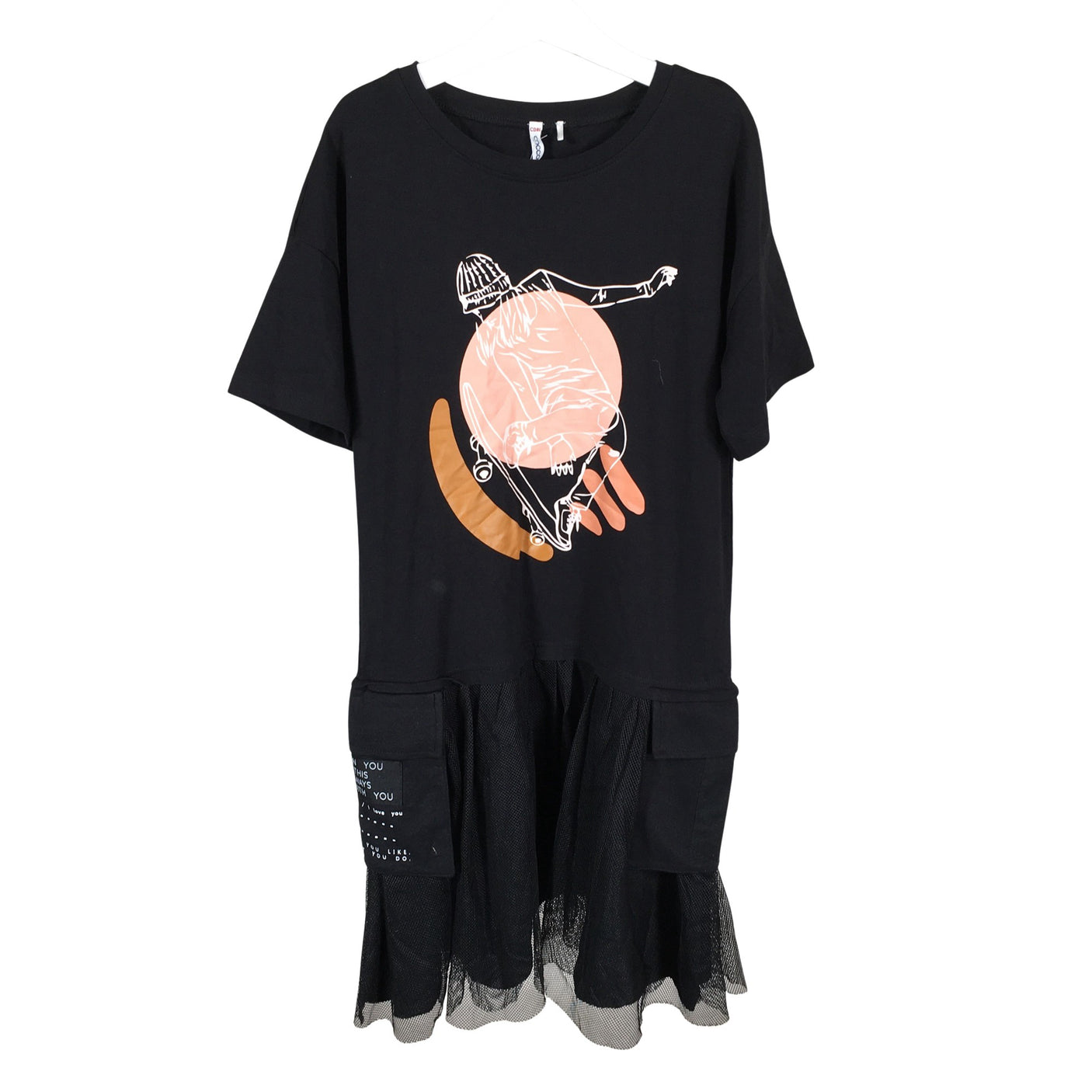 Unisex Coccodrillo - Tricot dress, size 140 - 146 - Black (1)