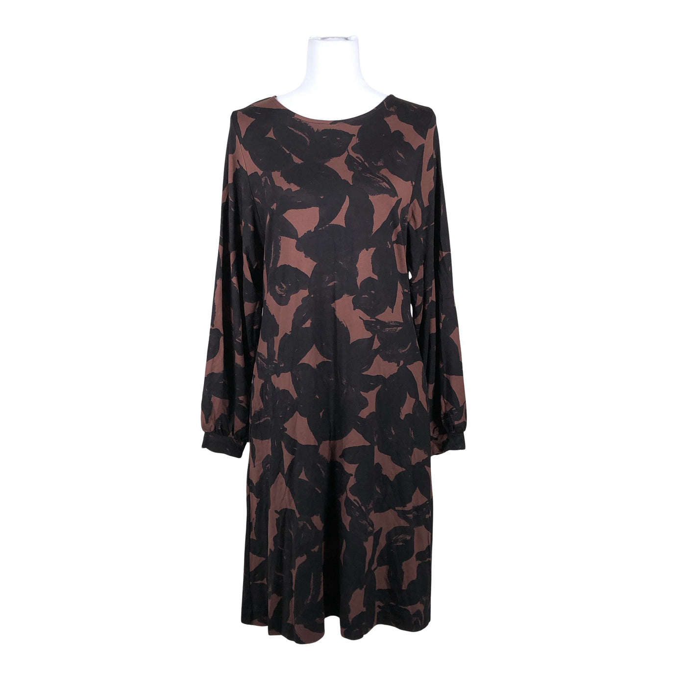 Unisex NOSH - Tricot dress, size 38 - Brown (1)