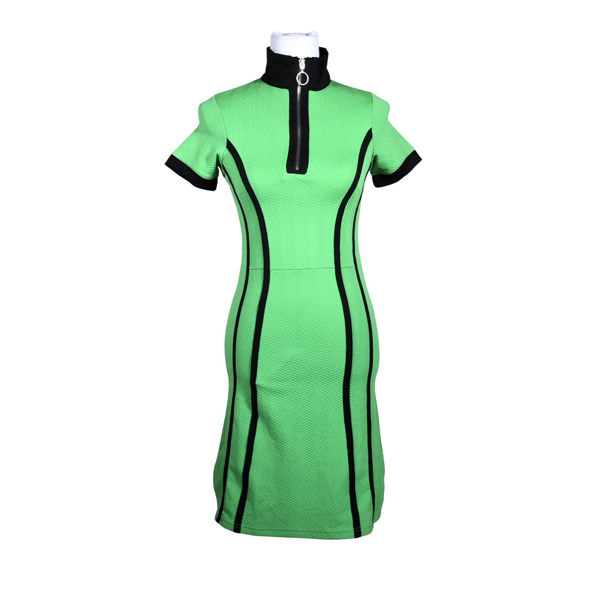 Unisex Karen Millen - Tricot dress, size 36 - Green (1)