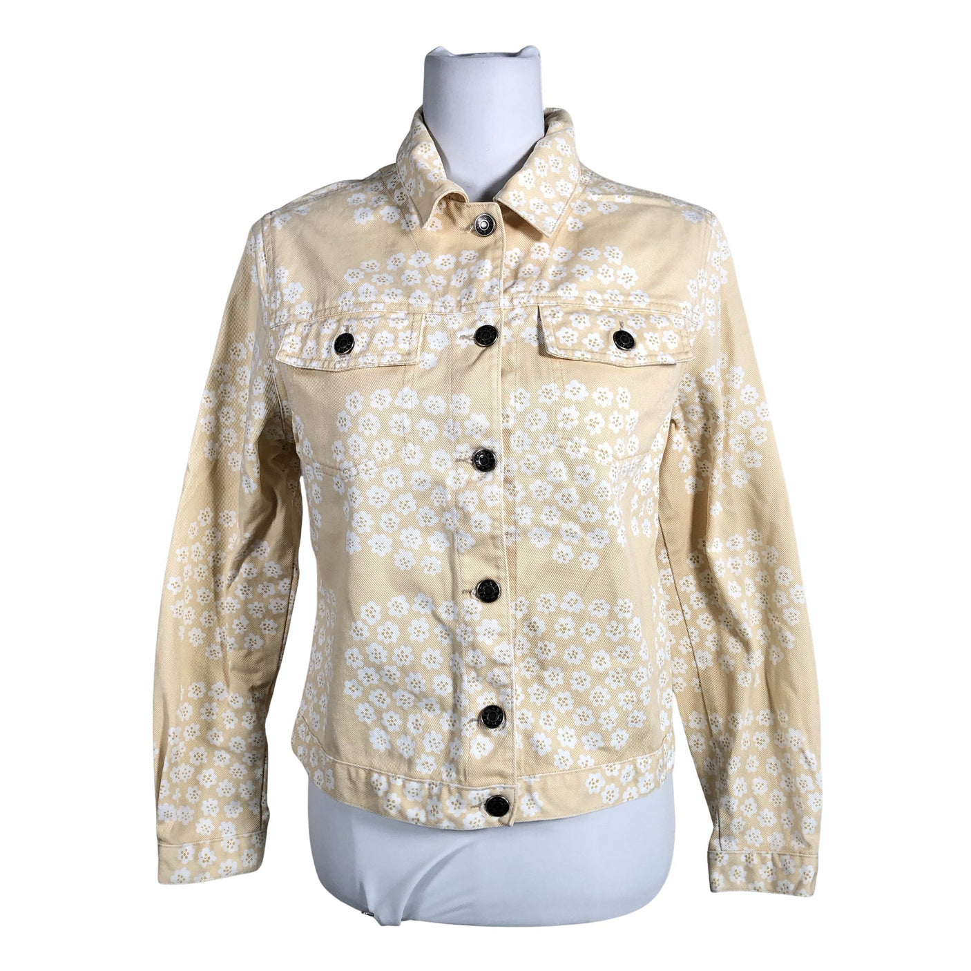 Unisex Marimekko - Denim jacket, size 38 - Beige (1)