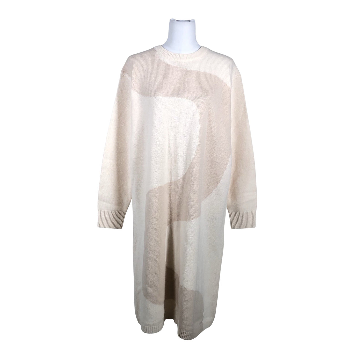 Unisex Uniqlo - Knit dress, size 40 - Beige (1)