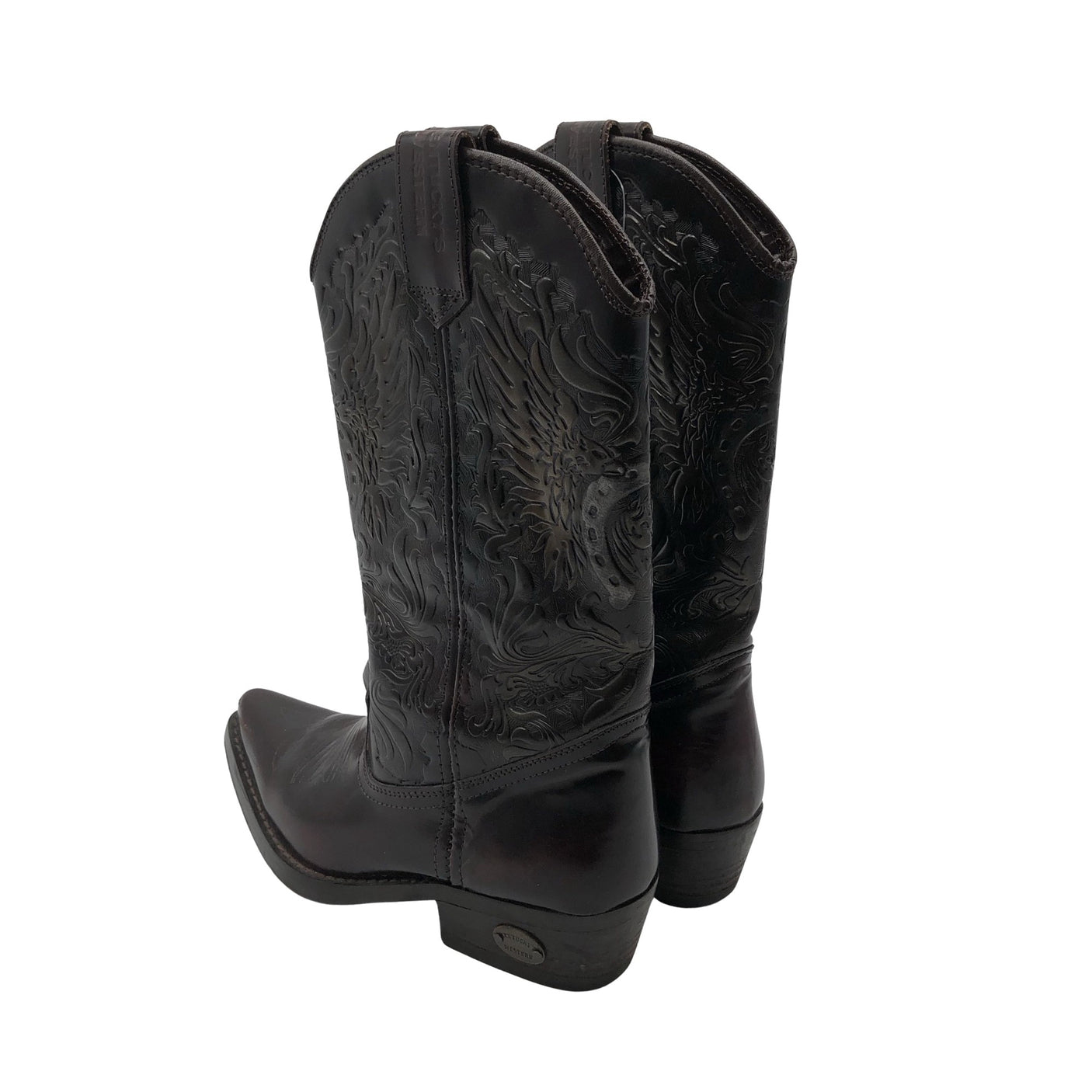 Unisex Kentucky's Western - Cowboy boots, size 37 - Brown (2)