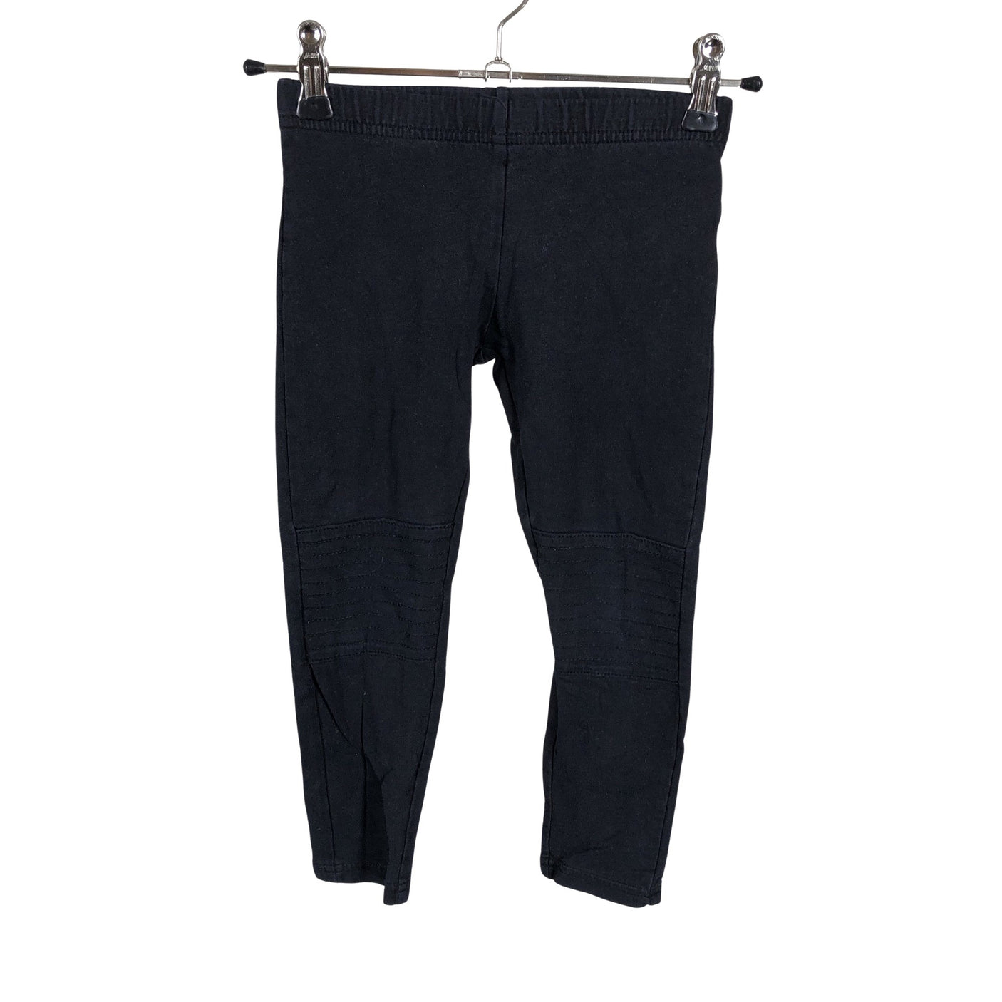 Unisex Lindex - Tricot pants, size 98 - 104 - Black (1)
