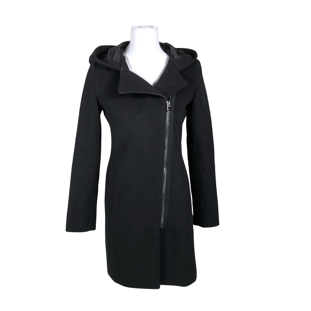 Unisex Esprit - Wool coat, size 34 - Black (1)