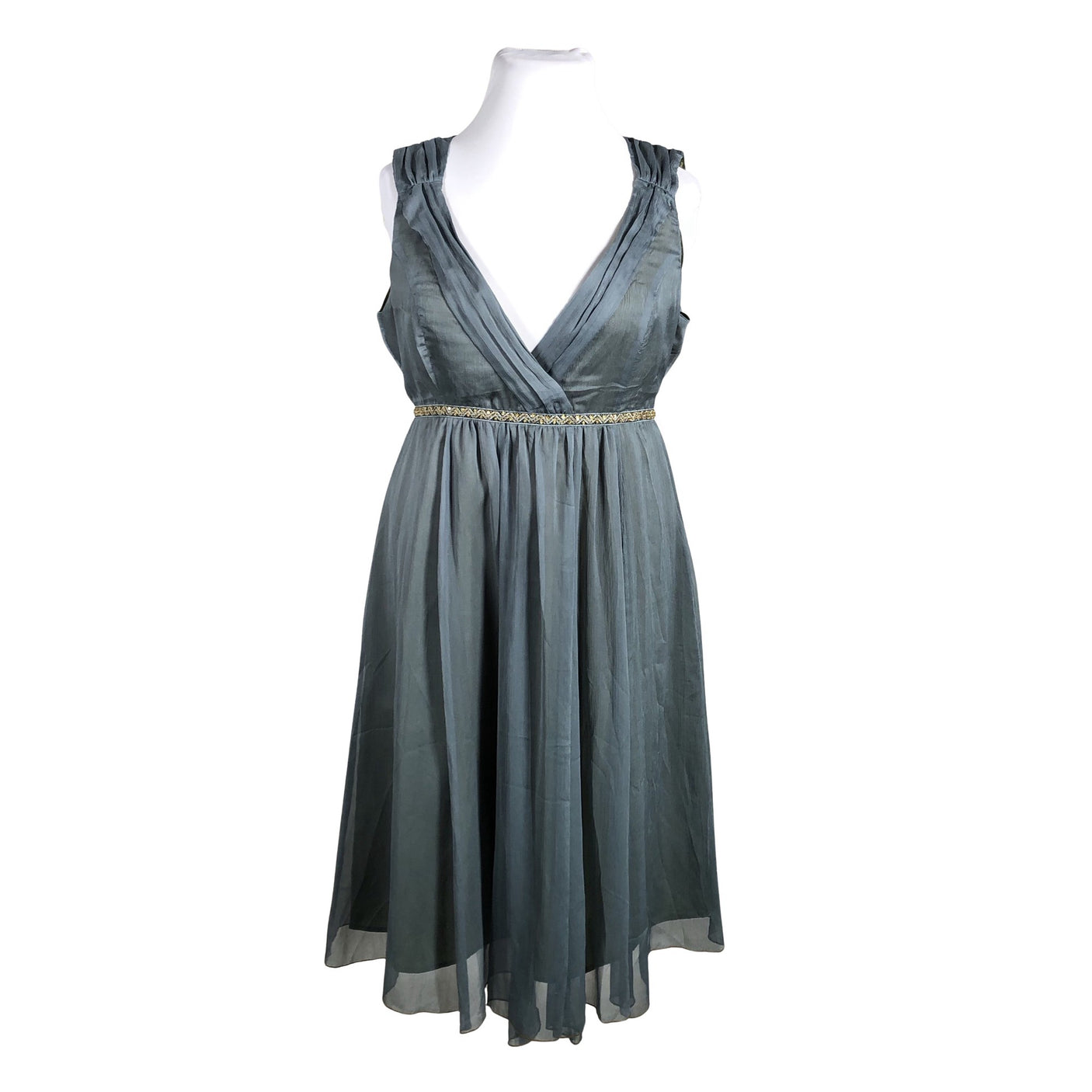 Unisex Green House - Tricot dress, size 42 - Green (1)