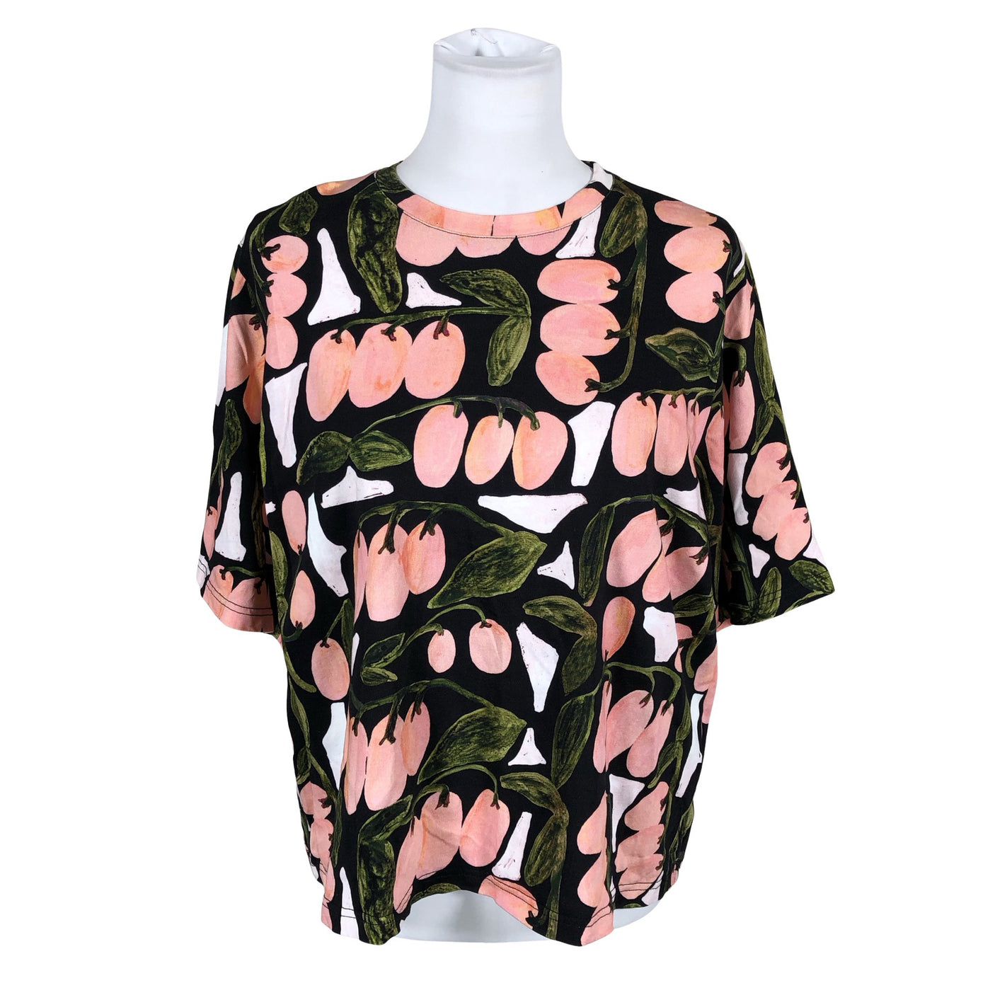 Unisex Papu - Short-sleeved blouse, size 38 - Black (1)
