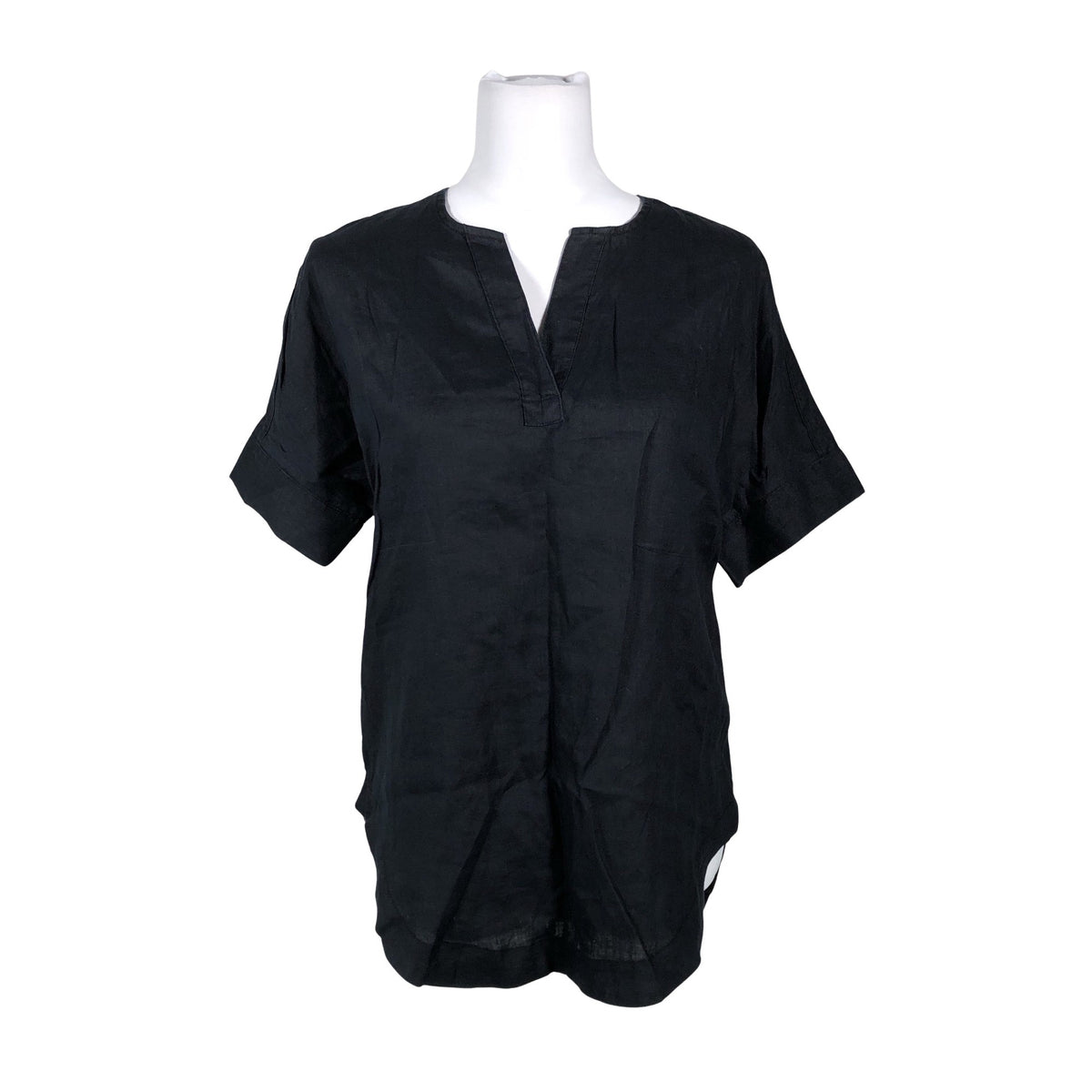 Unisex Marks&Spencer - Short-sleeved blouse, size 38 - Black (1)