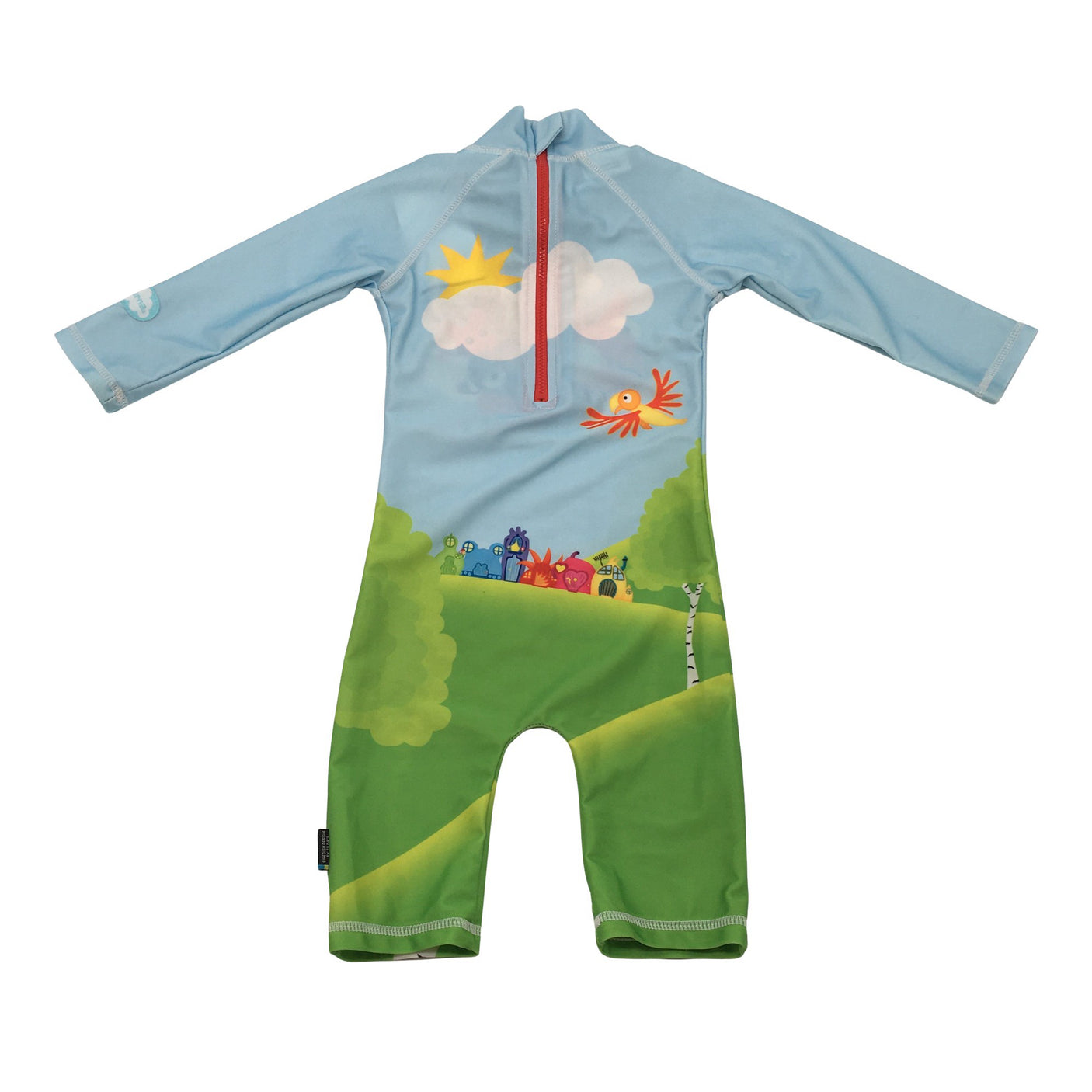 Unisex Swimpy - Swim shirt, size 74 - 80 - Light blue (2)