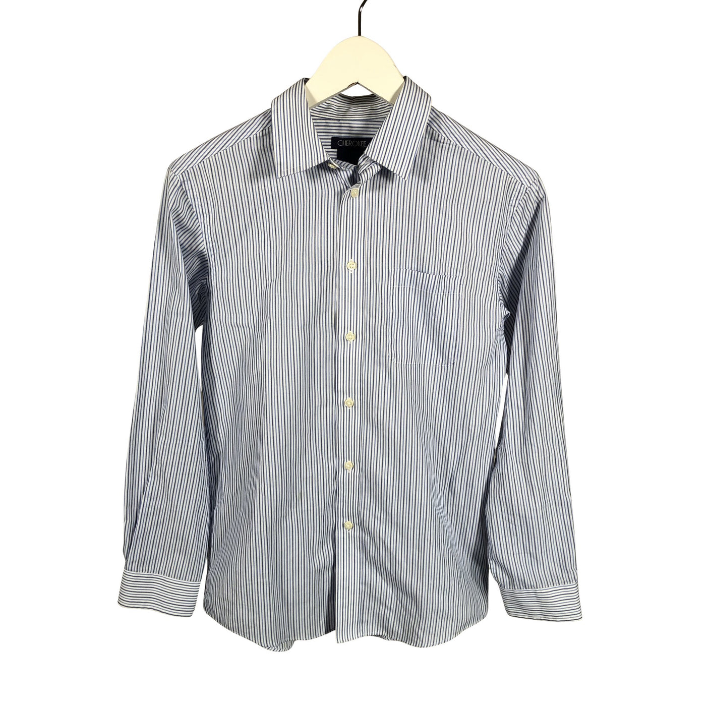 Unisex Cherokee - Collared shirt, size 158 - 164 - Light blue (1)