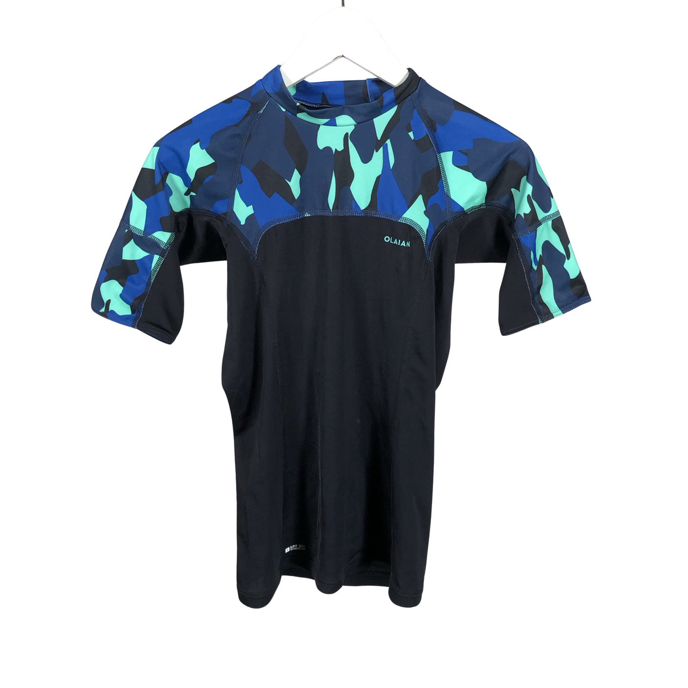 Unisex Olaian - Swim shirt, size 164 - 170 - Black (1)