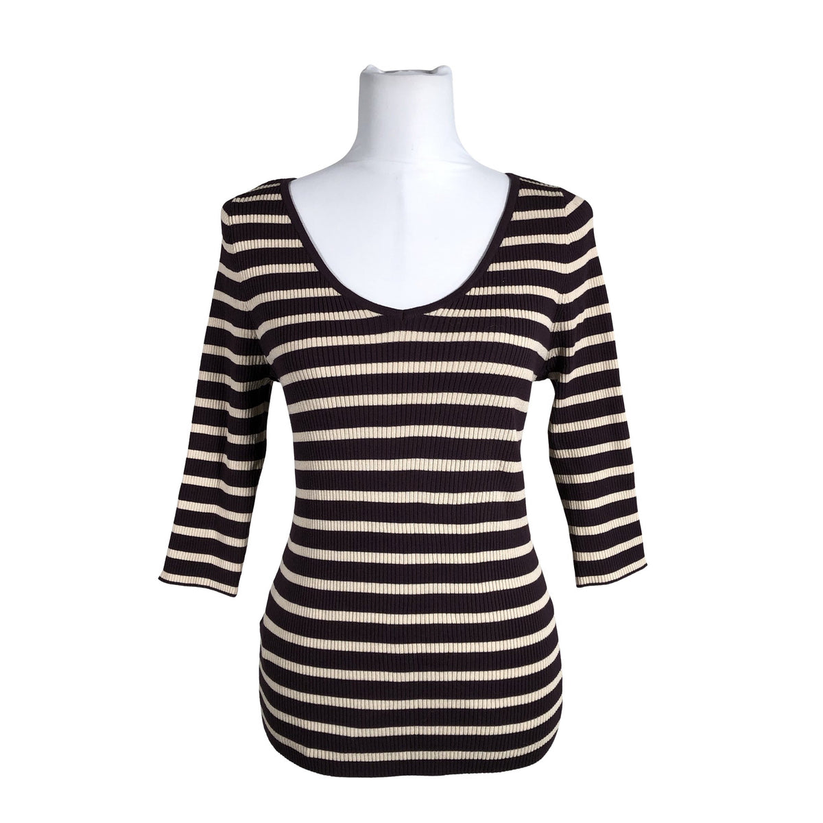 Unisex Grace & Mila - Tricot shirt, size 40 - Brown (1)