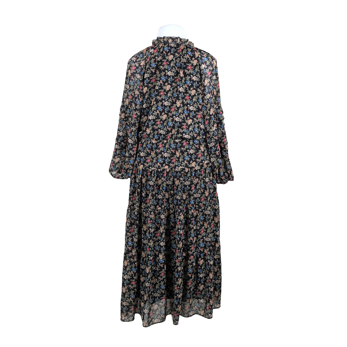 Unisex Lauren Ralph Lauren - Schiffon dress, size 42 - Black (3)