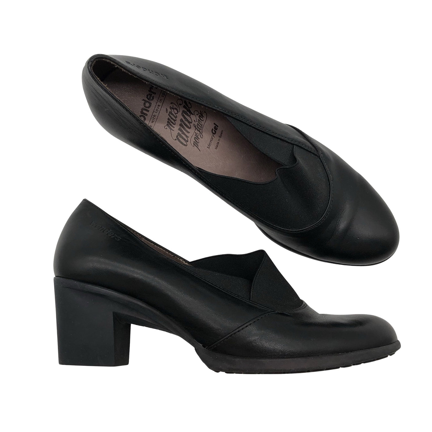 Unisex Wonders - Walking shoes, size 38 - Black (1)