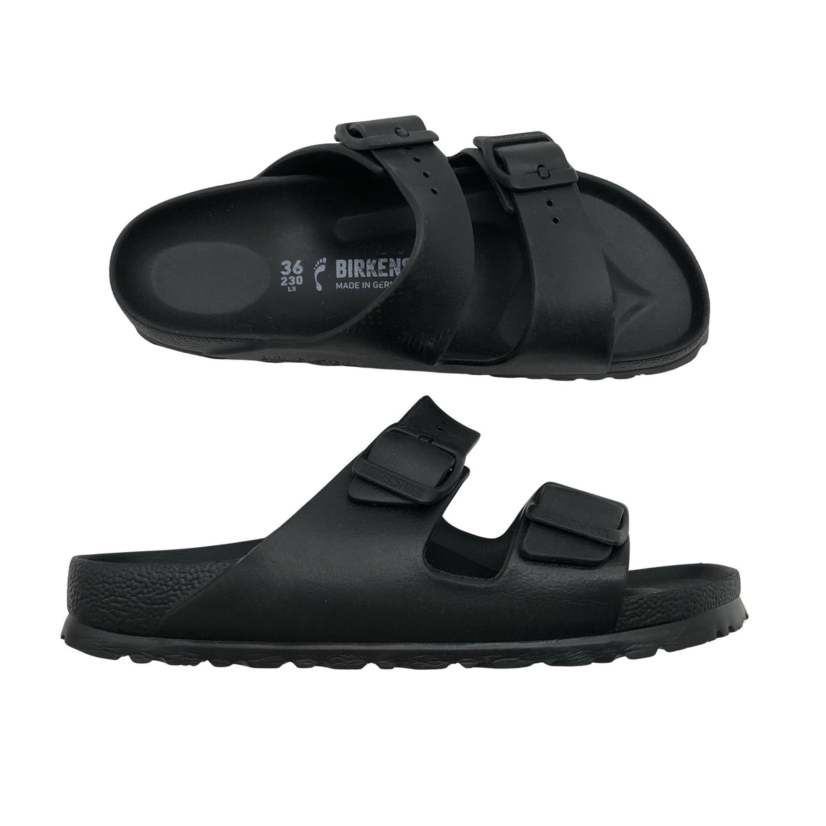 Unisex Birkenstock - Sandals, size 36 - Black (1)