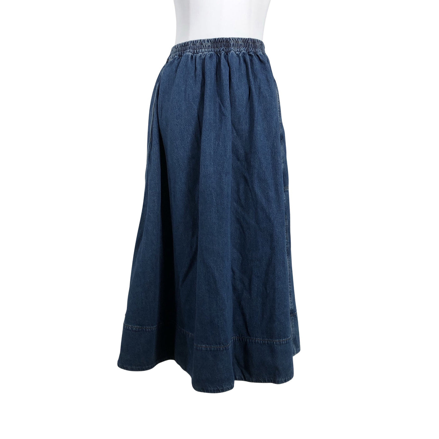 Unisex COS - Denim skirt, size 34 - Blue (2)