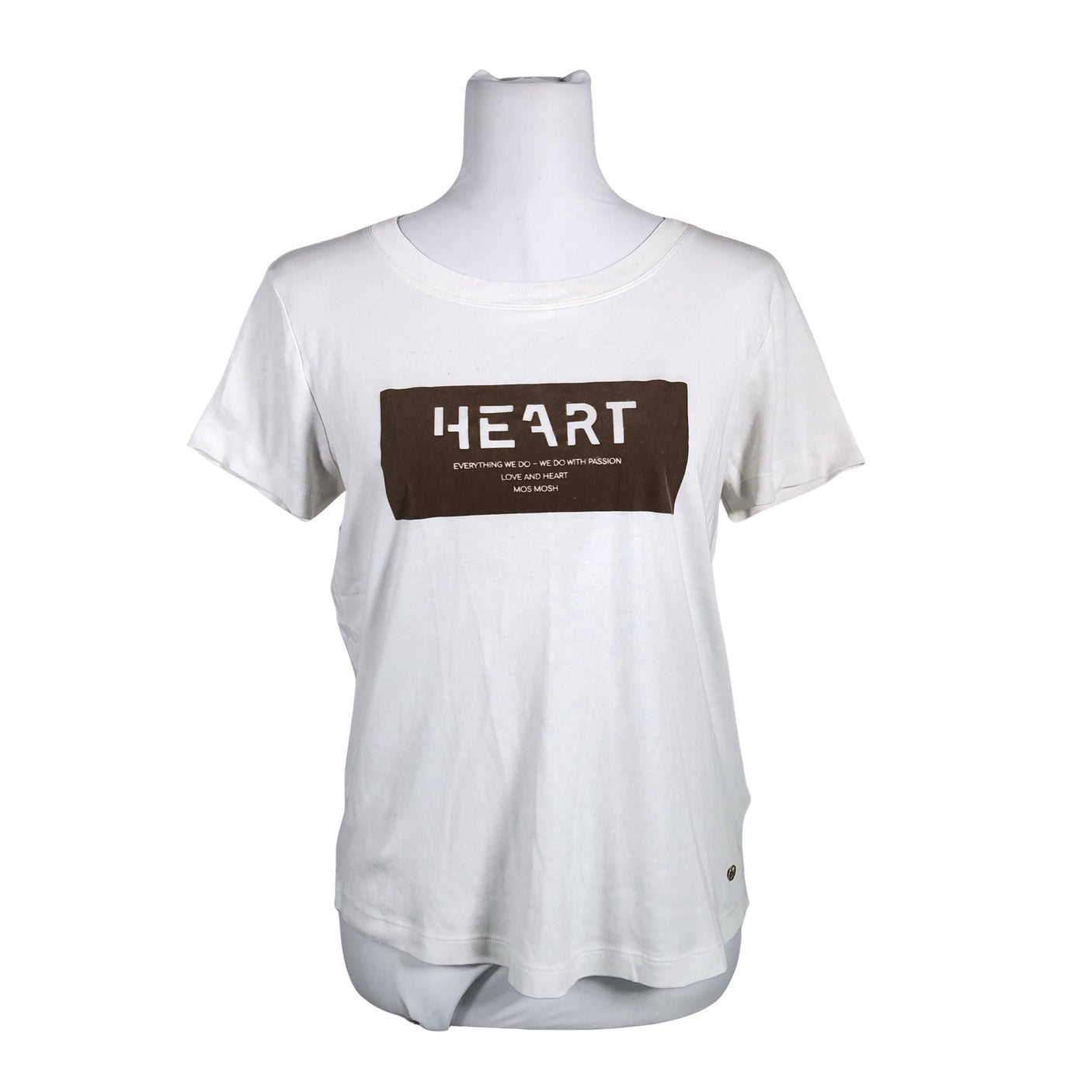 Unisex Mos Mosh - T-shirt, size 36 - White (1)