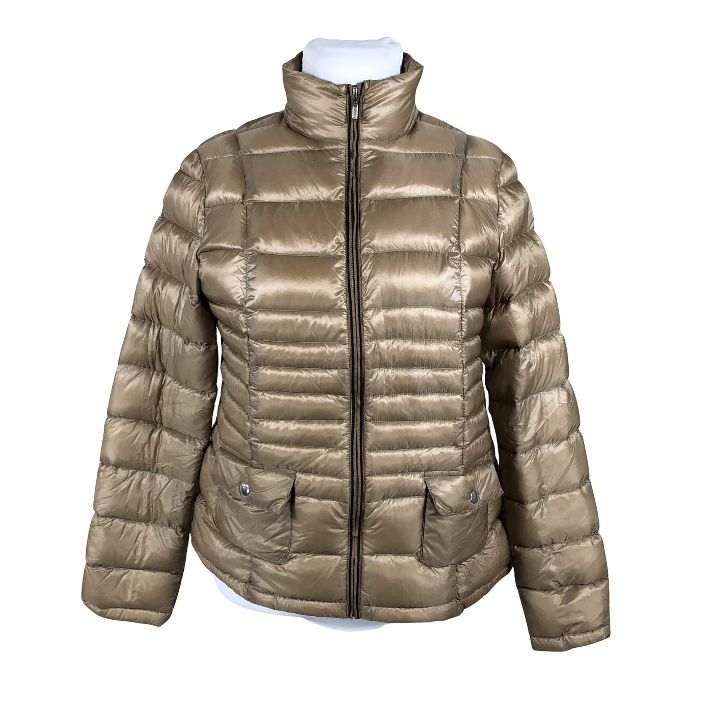 Unisex Looxent - Light down jacket, size 44 - Brown (1)