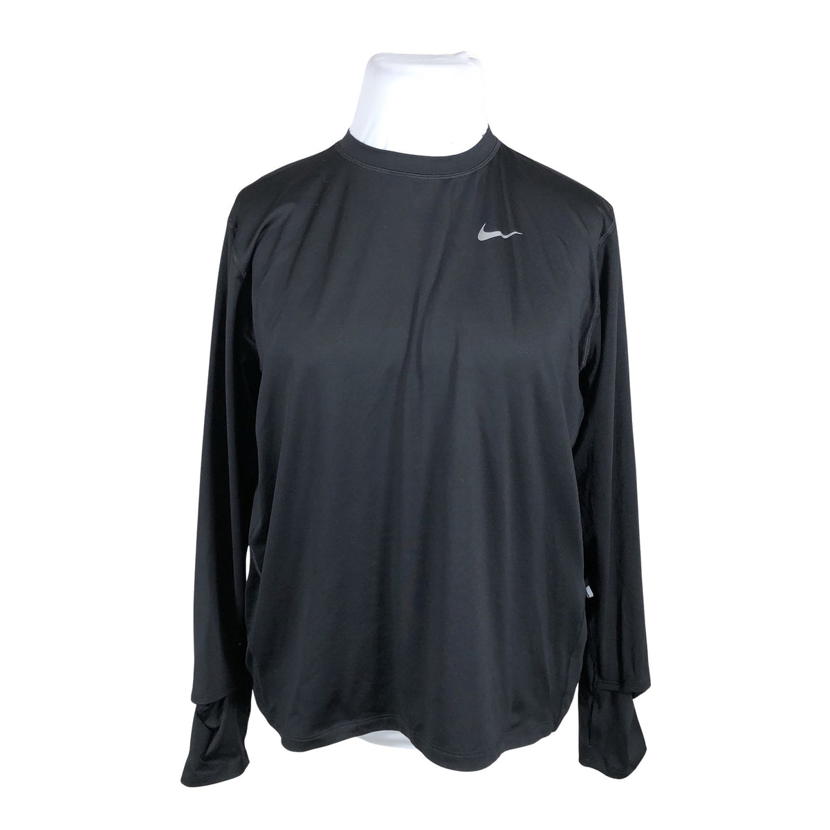 Unisex Nike - Sports shirt, long sleeve, size 42 - Black (1)