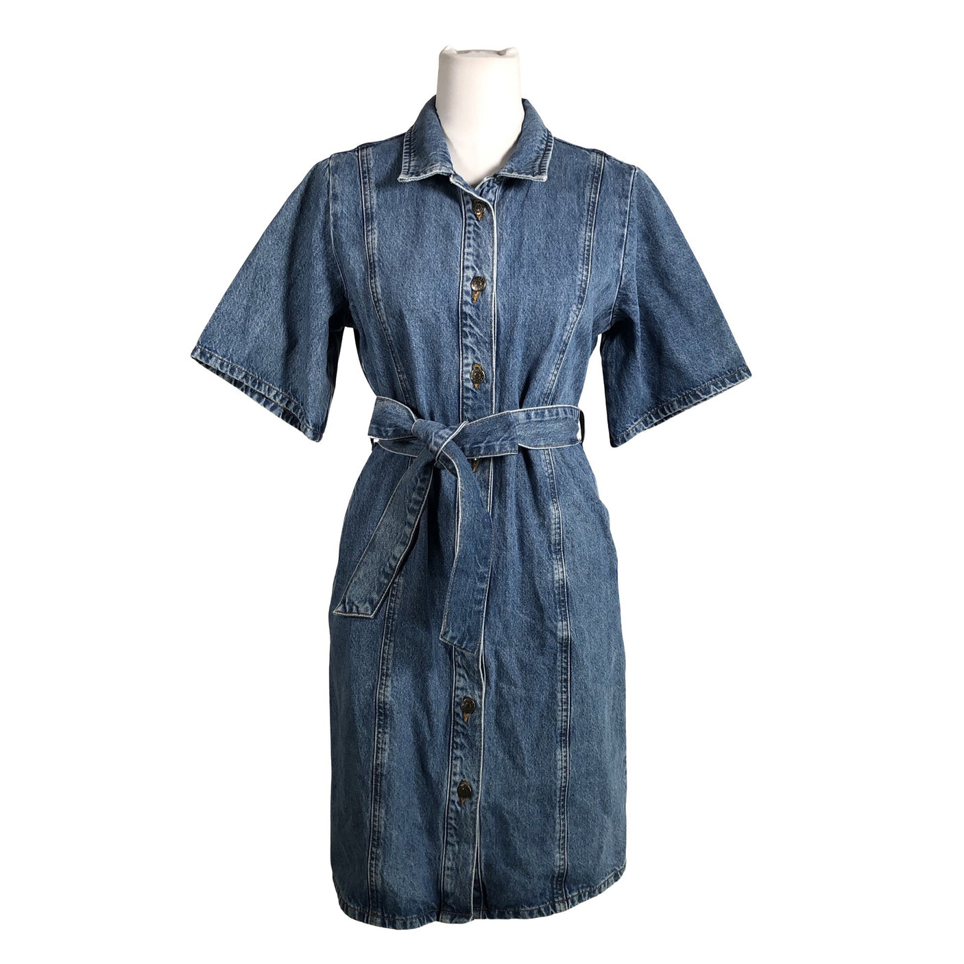 Unisex Nanso - Denim dress, size 36 - Blue (1)