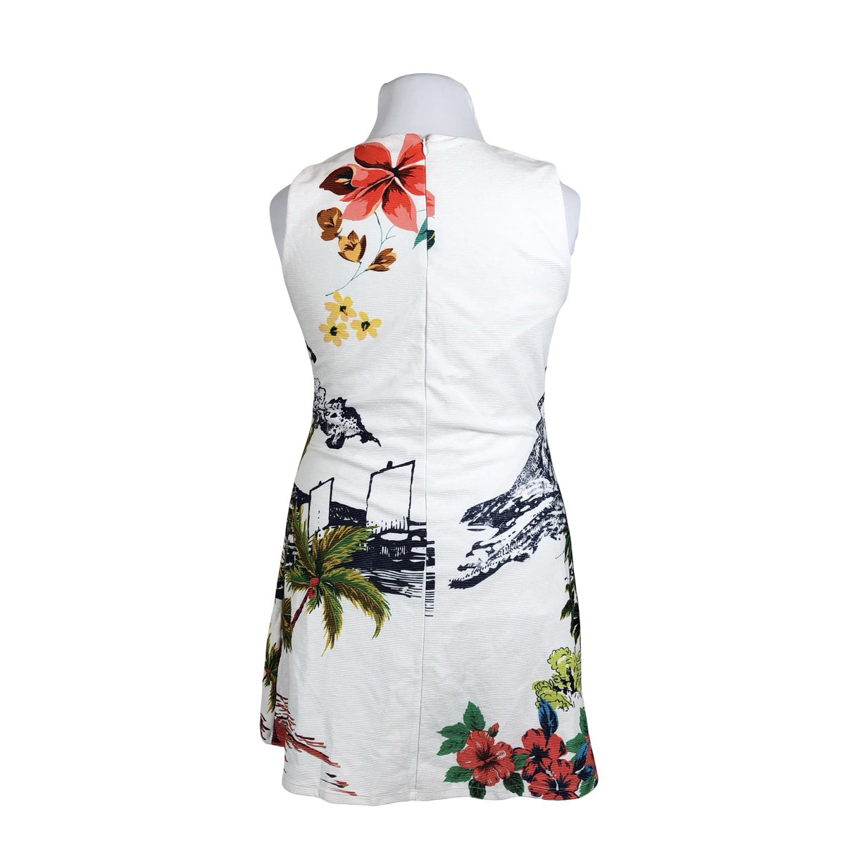 Unisex Desigual - Tricot dress, size 42 - White (2)
