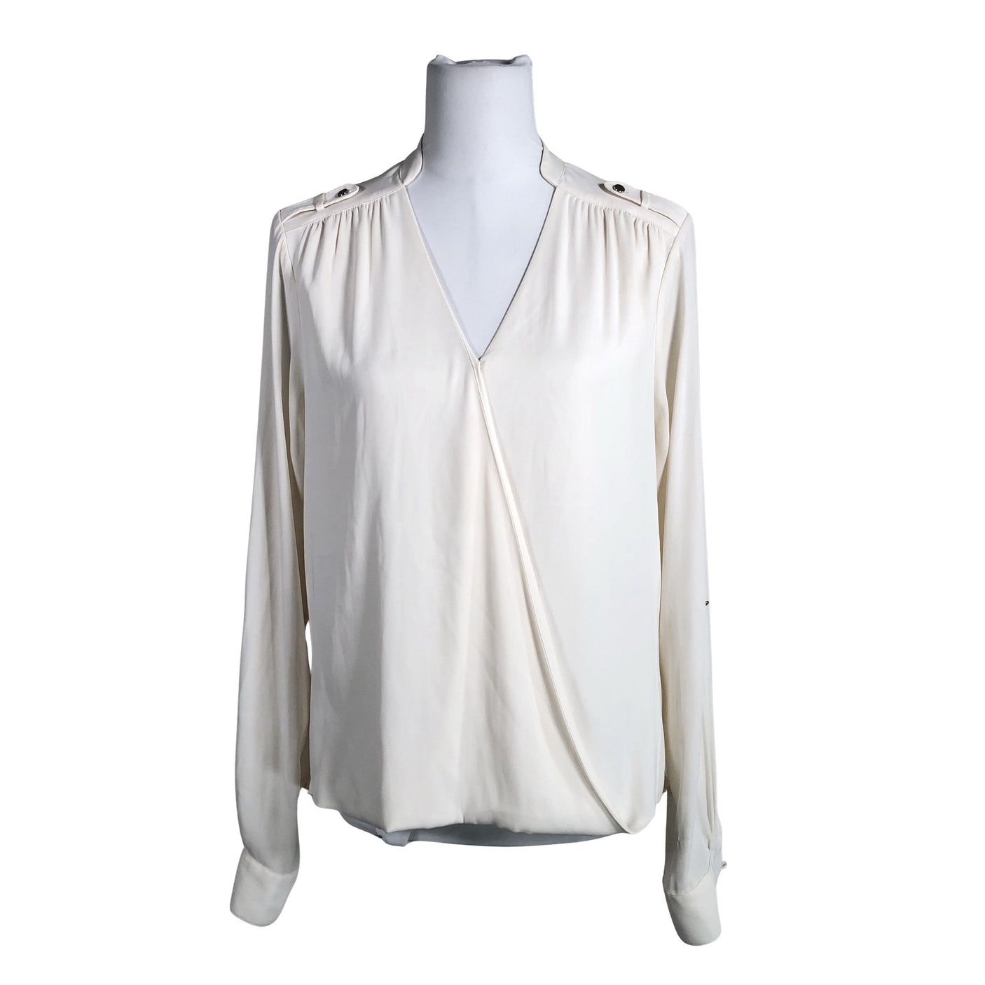 Unisex White House Black Market - Blouse, size 38 - White (1)