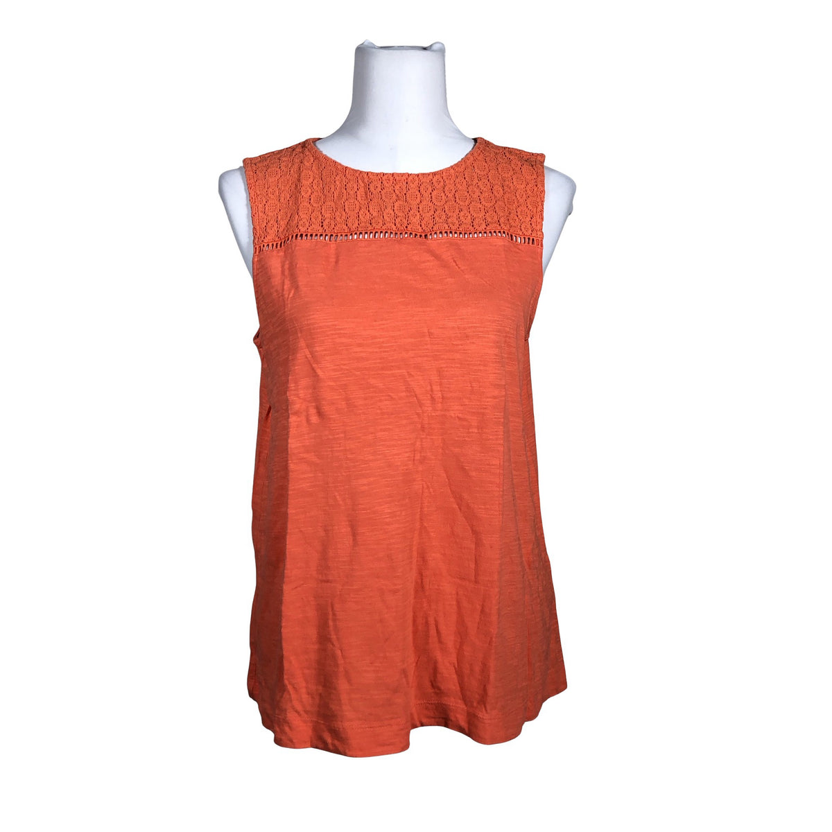 Unisex Esprit - Tricot tank top, size 38 - Orange (1)