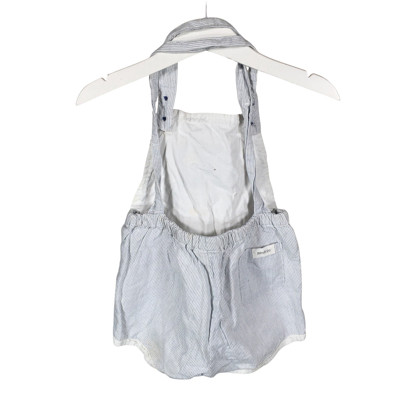 Unisex Newbie - Short overalls, size 80 - 86 - Light blue (2)