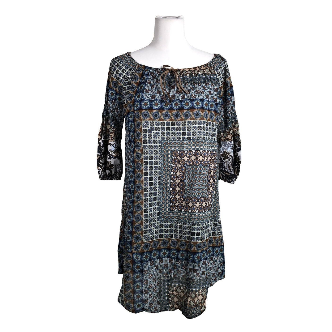 Unisex Benetton - Dress, size 38 - Blue (1)