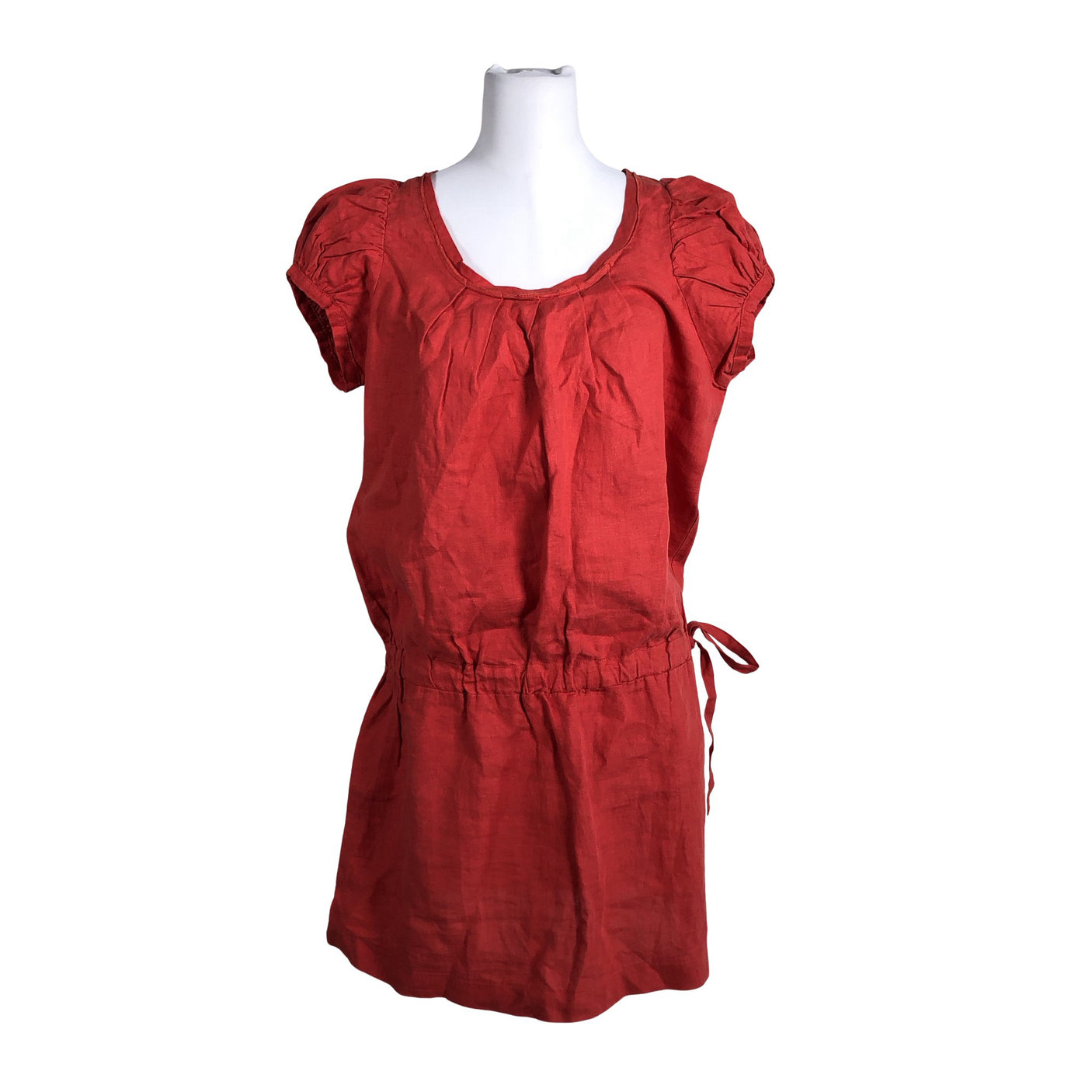 Unisex Benetton - Dress, size 38 - Red (1)