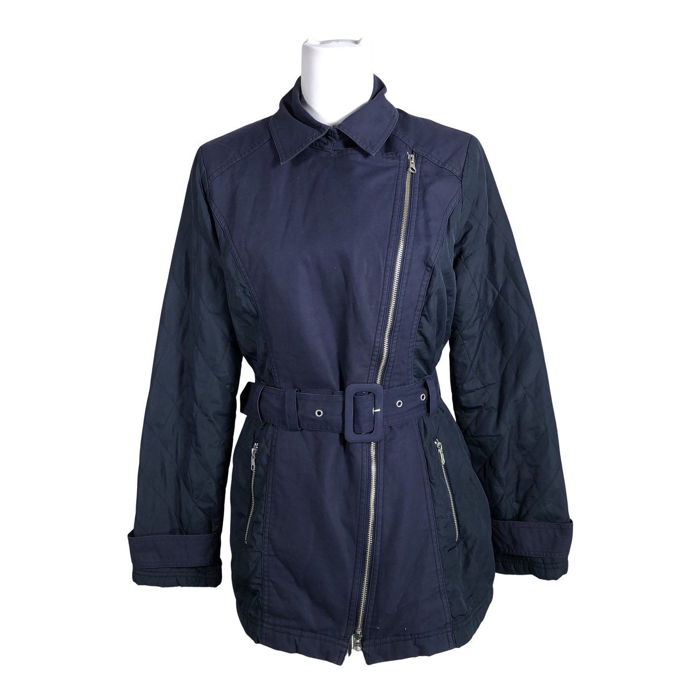 Unisex St-martins - Trench coat, size 38 - Blue (1)