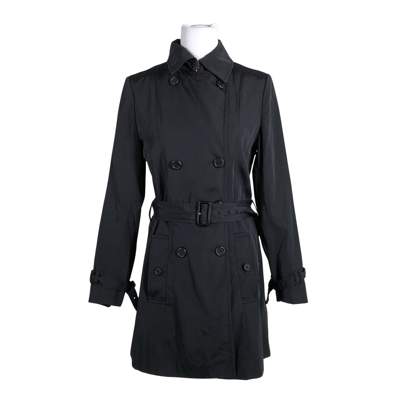 Unisex InWear - Trench coat, size 36 - Black (1)