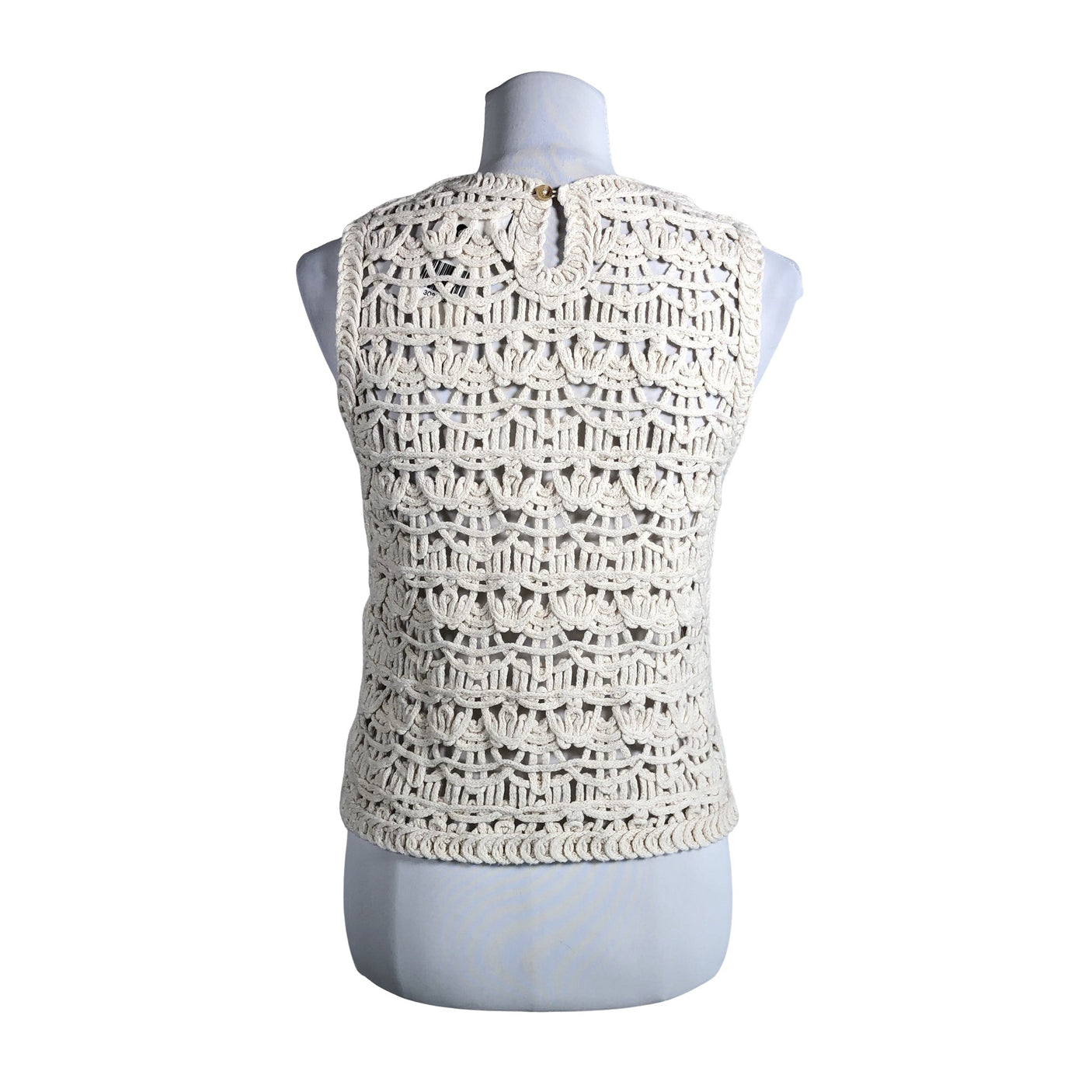 Unisex InWear - Knit vest, size 38 - White (2)