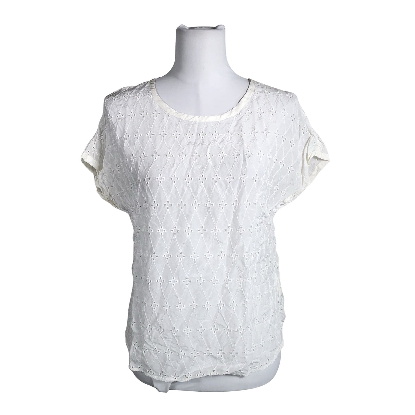 Unisex InWear - Short-sleeved blouse, size 36 - White (1)