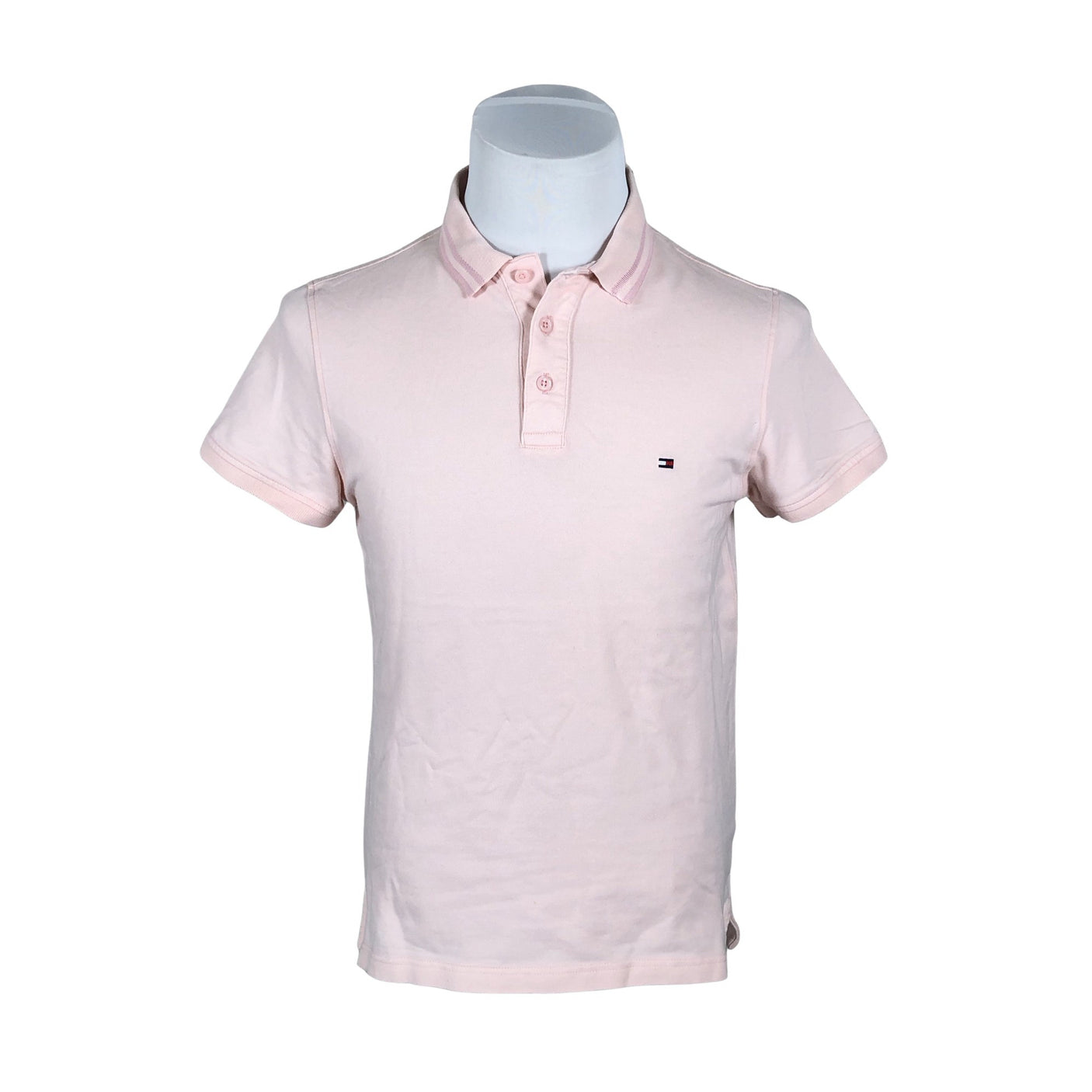 Unisex Tommy Hilfiger - Polo shirt, size M - Light pink (1)