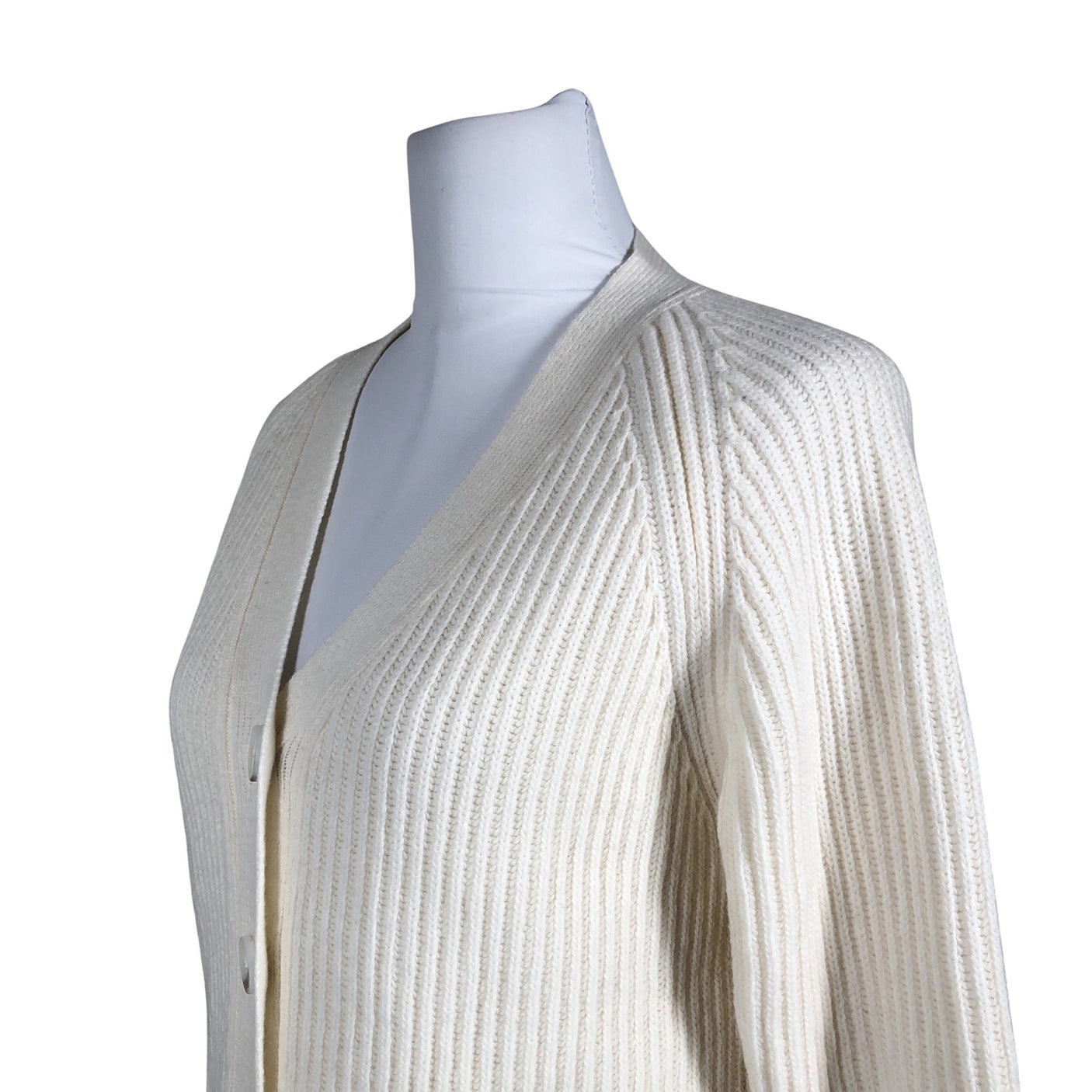 Unisex Woolish - Cardigan, size 34 - Natural white (2)