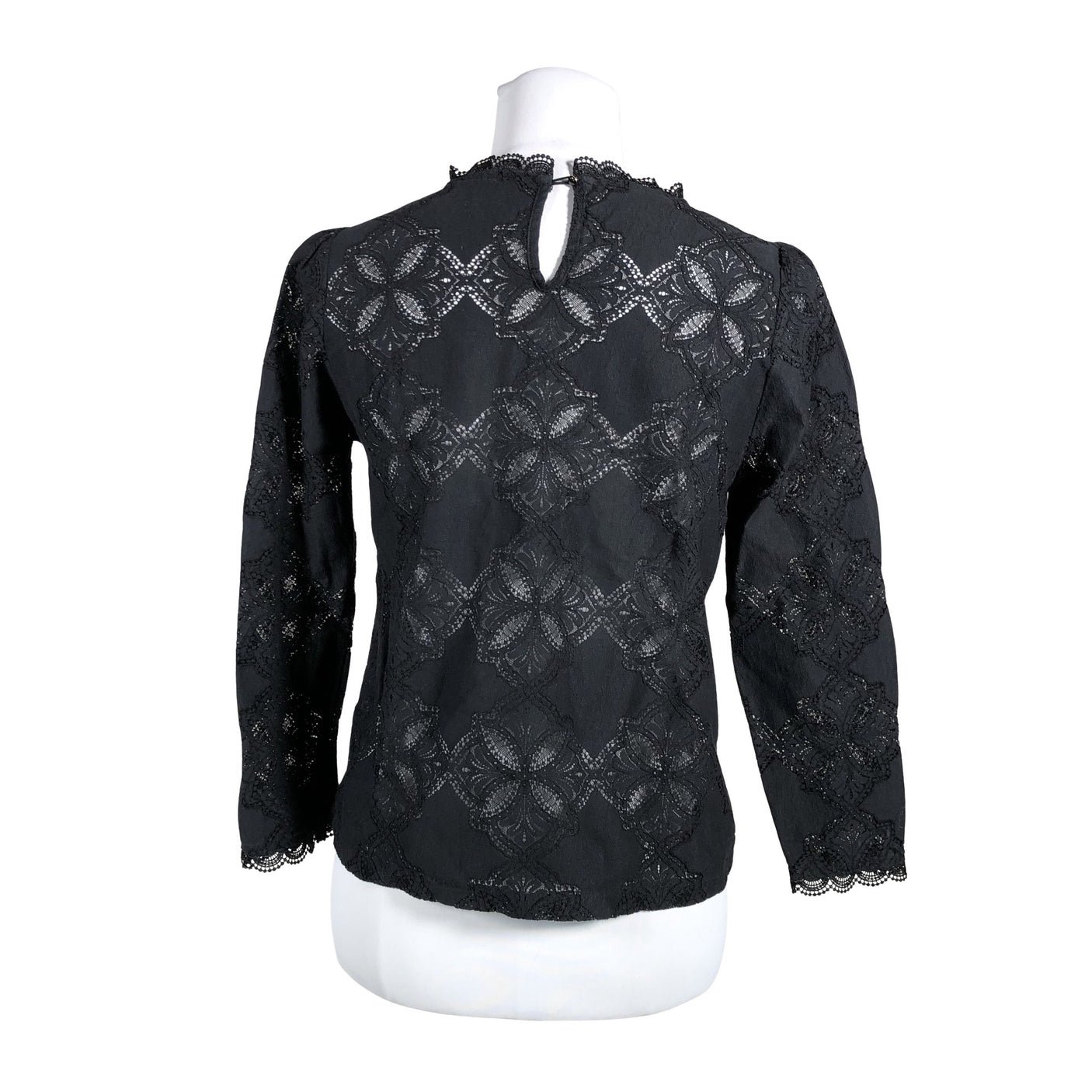 Unisex Grace & Mila - Blouse, size 36 - Black (2)